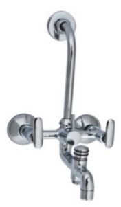 Chrome Plated 3 in 1 Wall Mixer