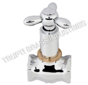 Chrome Plated Bathroom Flush Cock