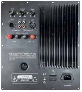 Doogesound SW-350 Hi End Subwoofer Plate (350W RMS)
