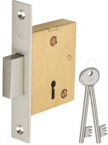 Brass Dead Lock 6 Lever Double Turn 50,65 & 75 Mm