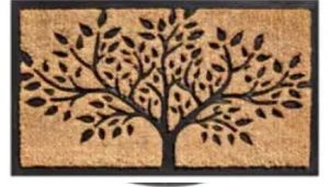 SC-BR-1001 Rubber Backed Coir Mats for Indoor Outdoor