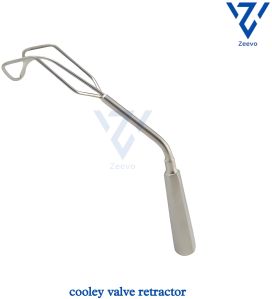 Stainless Steel Cooley Mitral Valve Retractor