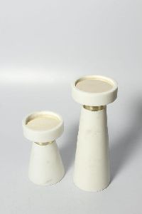 Marble Candle Holders