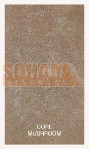 Ceramic Core Mushroom Digital Full Body Tiles, Color : Brown