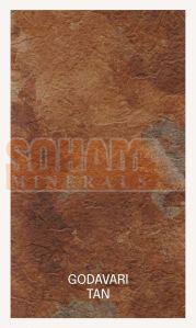 Ceramic Godavari Tan Digital Full Body Tiles, Color : Brown