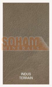 Ceramic Indus Terrain Digital Full Body Tiles, Color : Brown