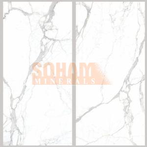 Polished Statuario Natural Granite Slabs 1600x3200 Mm for Construction