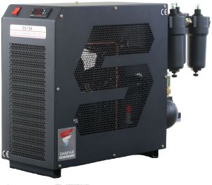 Powder Coated MS Refrigerated Air Dryer, Color : Grey