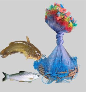 55mm Barsha Handmade 2 Finger Kathi Jaal Fishing Net