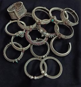 Silver Bangles