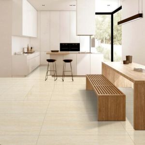 Lexion Beige Glossy Finish Ceramic Floor Tiles
