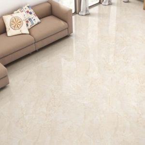 Lonix Beige Glossy Finish Ceramic Floor Tiles