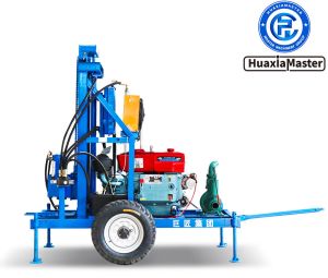 Sjcy Series Wheeled Diesel Hydraulic Water Well Drilling Rig