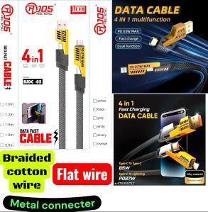 RJDC-05 4 in 1 Fast Charging Data Cable