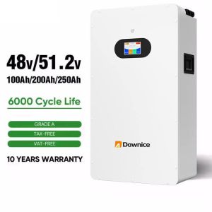 10kWh Wall Mounted Lithium Battery HZEB-LCT-10 with Fuma Wheel