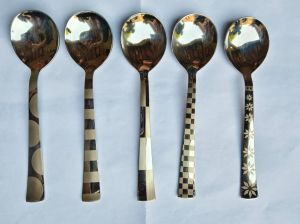 SS Spoon Different Pattern