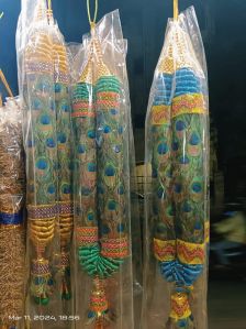 Peacock Feather Mala