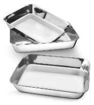 Baking Pans, Color : Silver for Brownies, Bread, More
