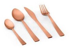 Copper Plated Design Cutlery for Dining