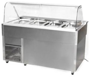Stainless Steel Cold Bain Marie, Power Source : Electricity