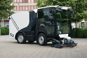 E Kamsweep Fully Electric Street Sweeper