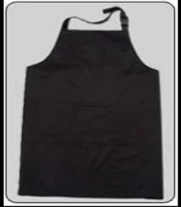 Polycotton Plain Kitchen Aprons, Color : Black