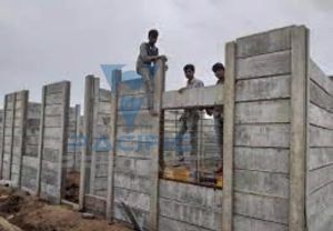 7 Feet Concrete Boundary Walls
