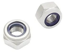 Metal Lock Nut, Color : Silver, Packaging Type : Bulk