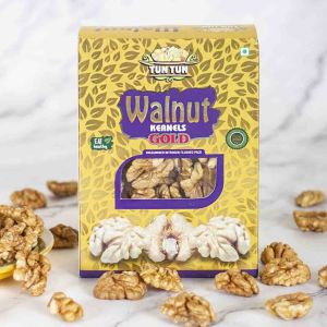 Kashmiri Walnut Gold, Color : Brown, Packaging Type : 250gm for Eating