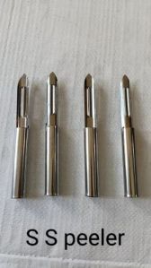 Silver SS Potato Peeler, Packaging Type : Box