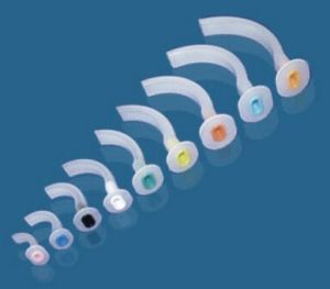 PVC Guedel Pattern Airway, Color : White, Pink, Yellow, Blue