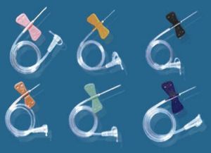 Non Toxic Medical Grade PVC Scalp Vein Infusion Set