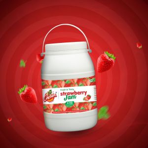 Strawberry Jam 4kg, Color : Red, Packaging Type : Jar