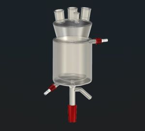 Glass Sulphonation Flask For Chemical Laboratory