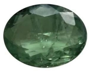 Green Natural Oval Alexandrite Gemstone
