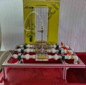 Porous Beds Venturi Tubes Study Apparatus