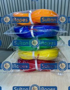 Sultan Z Twist Plastic 3mm PP HDPE Rope, Color : Multicolor