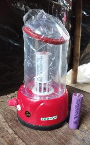 Plastic Lantern Light, Color : Pink, Red 6 Inchi Hight