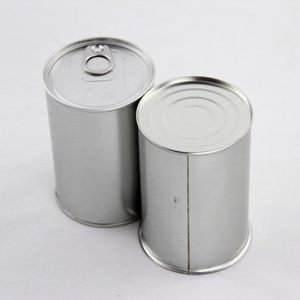 Metal Round Tin Container