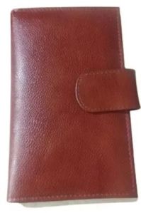 Brown Leather Passport Holder