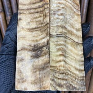 Natural Sheep Horn Scales for Knife Handles