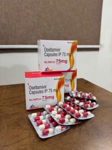 Oseltamivir 75mg Capsules IP, Packaging Type : White-red for Influenza