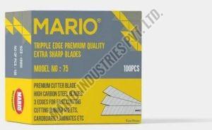 Model 75 Paper Cutter Blade, Variety : Single Edge