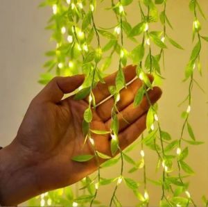 Virani Radiant Leaf Curtain String LED Lights
