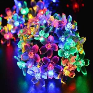 Silicon Blooming Flower Fairy String Lights
