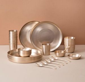 Kansa Dinner Set | 36 Piece