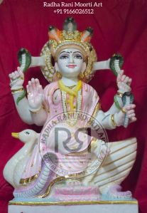 White Marble Mansa Mata Moorti