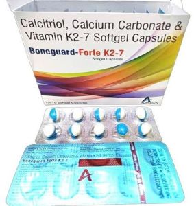 Calcium, Calcitriol and Vitamin K2-7 Softgel Capsules