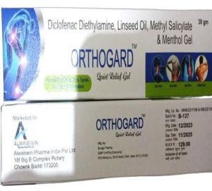 Diclofenac Diethylamine, Linseed Oil, Methyl Salicylate & Menthol Gel