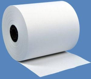 Plain White Paper Roll For Printing Bills